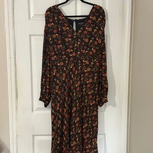 Fall Print Lane Bryant Dress